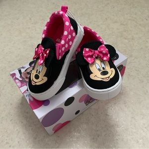 Disney Minnie Mouse Toddler Girl Canvas Shoes